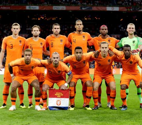 Nederlands voetbalelftal in 2018 